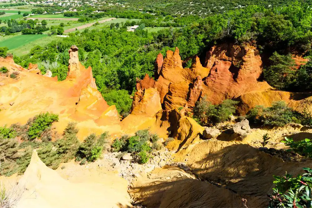 Le Colorado Provençal à Rustrel